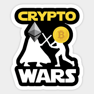 crypto wars Sticker